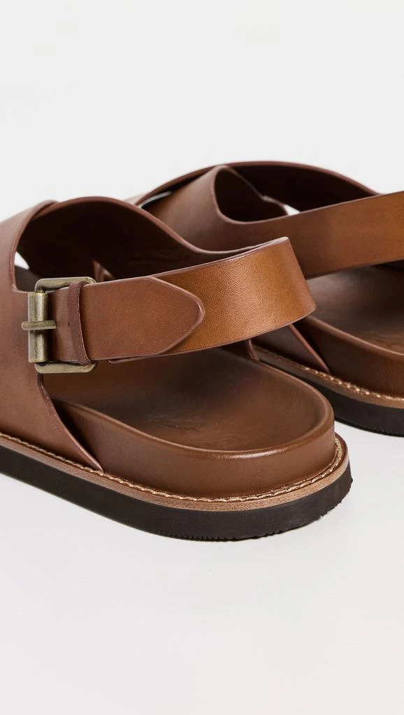 Ralph Lauren Zane Leather Sandals 2