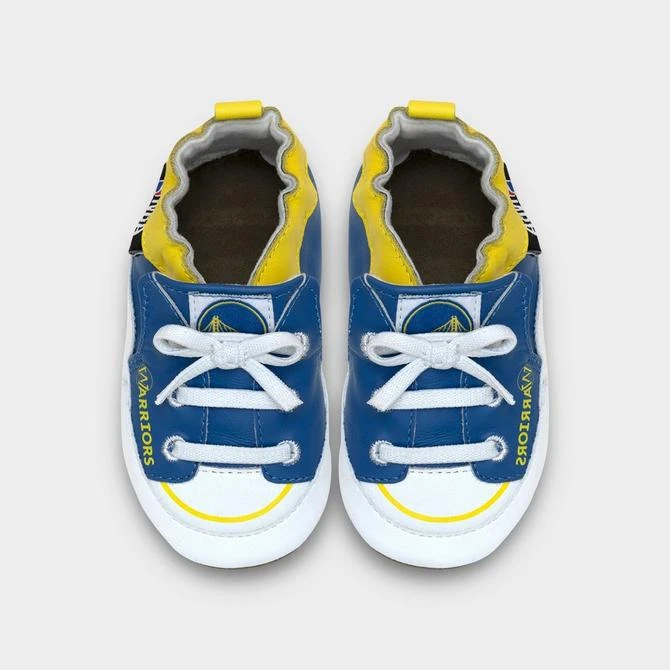 Robeez Infant Robeez Golden State Warriors NBA Soft Sole Casual Shoes 9