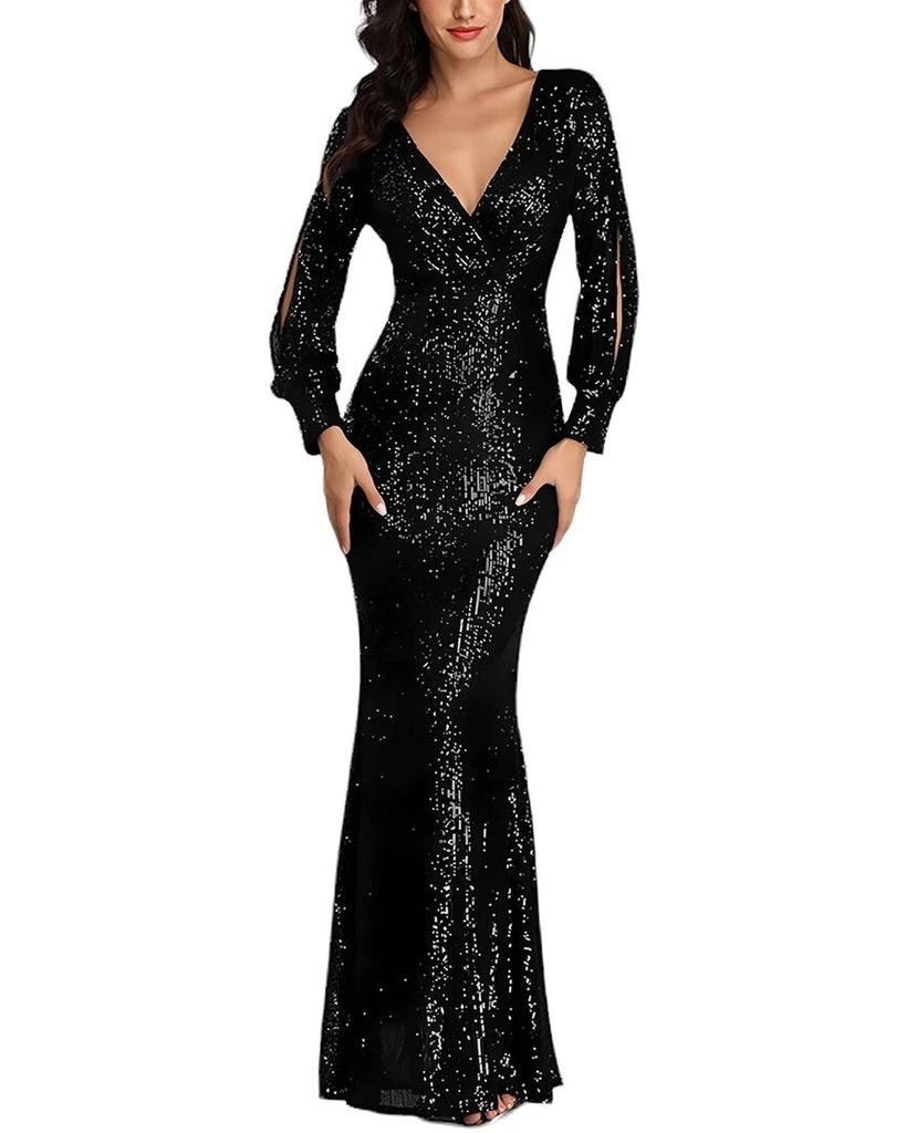 chinese dress ladies Luna Tuccini Maxi Dress