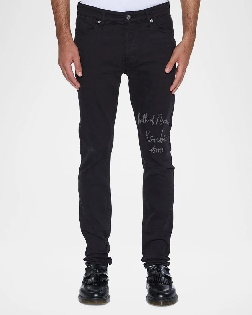 Ksubi Men's Van Winkle Jasper Black Arch Skinny Jeans 3