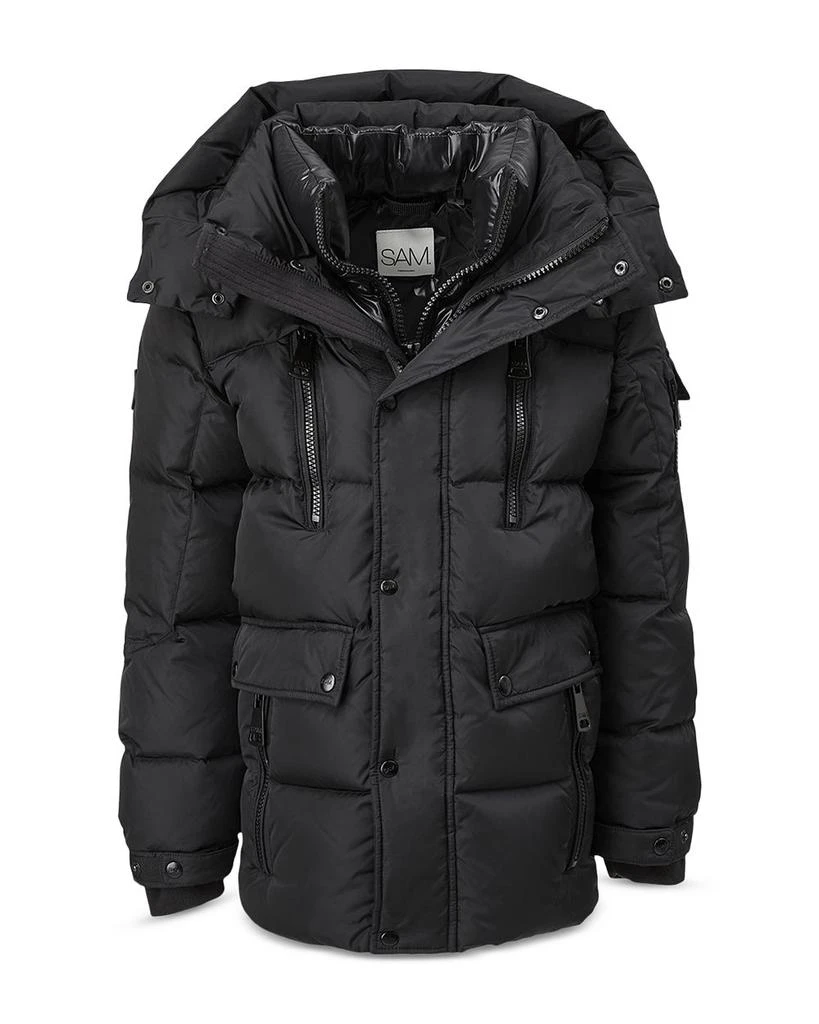 SAM. Boys' Matte Element Hooded Down Parka - Big Kid 1