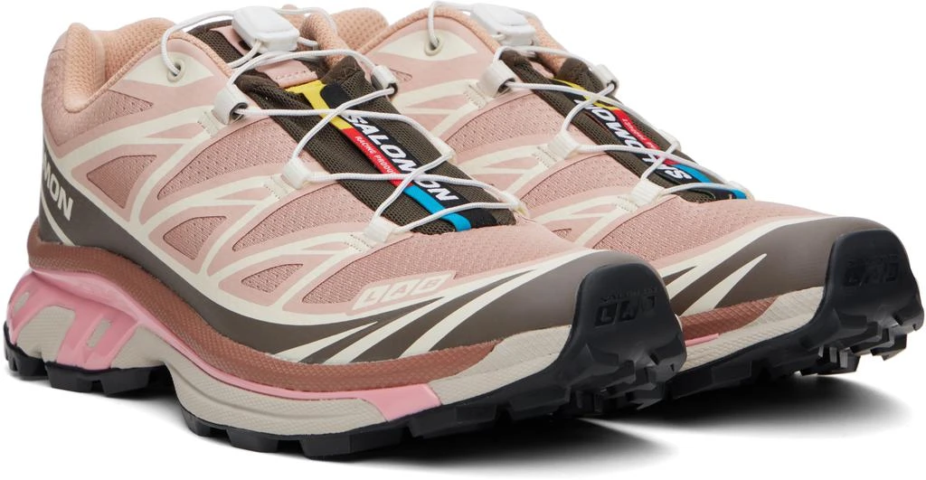 Salomon Pink XT-6 Sneakers 4