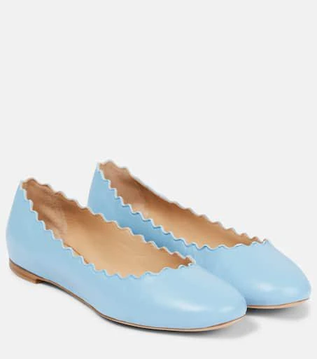 Chloé Lauren leather ballet flats 1