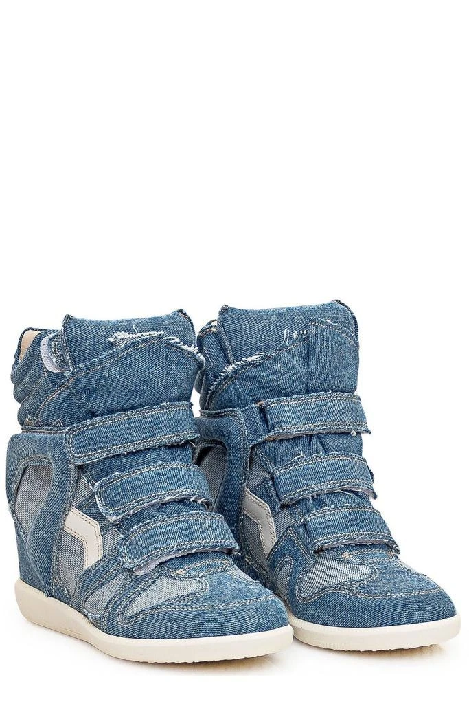 Isabel Marant Isabel Marant Bekett Wedge Heel Denim Sneakers 3