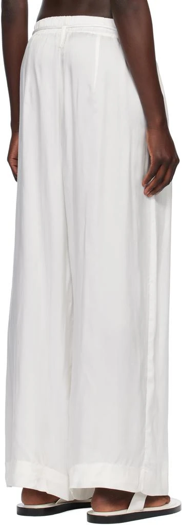LAUREN MANOOGIAN White Sanded Trousers 3