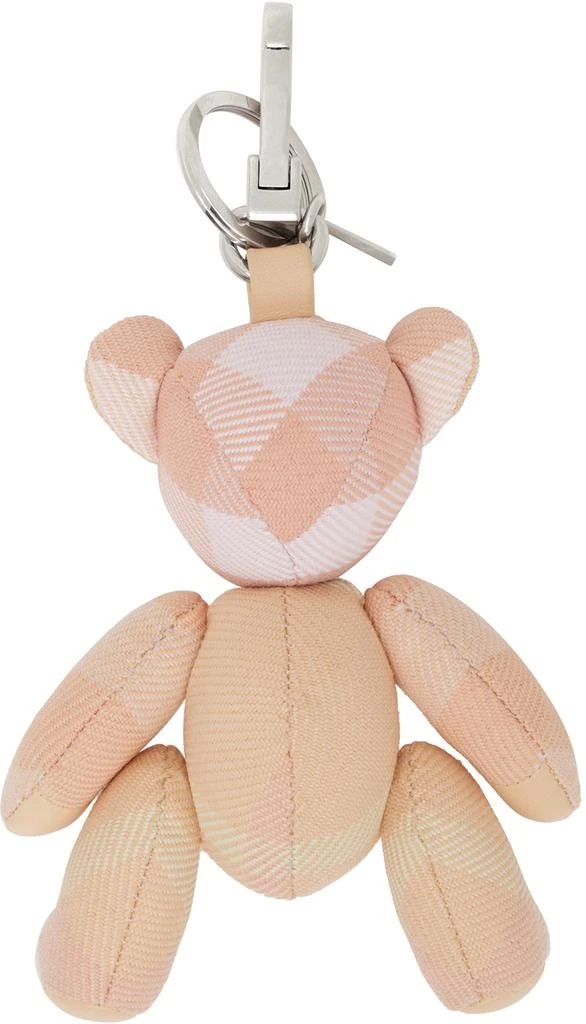Burberry Pink Thomas Bear Charm Keychain 2