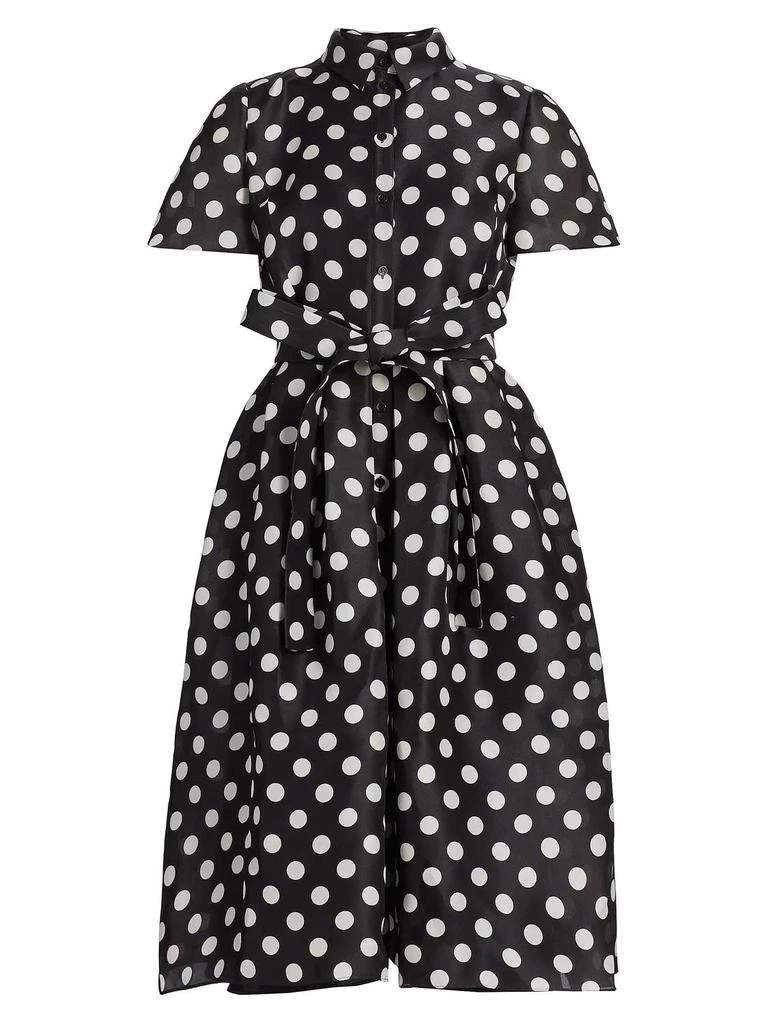 Carolina Herrera Silk Shirtdress, Black / 10 Carolina Herrera Silk Shirtdress, Black / 10