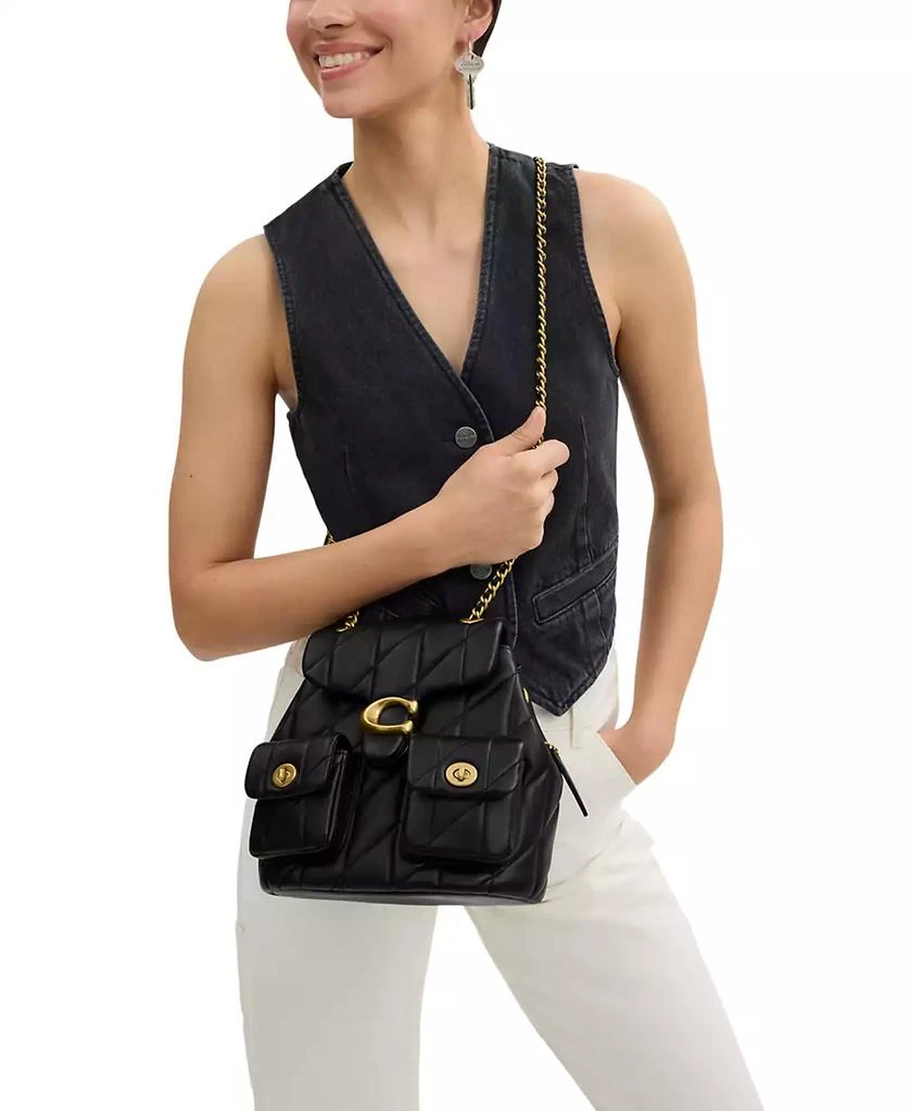 Coach Tabby Leather Backpack 6