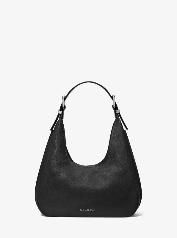 Michael Kors Nolita Small Pebbled Leather Hobo Shoulder Bag