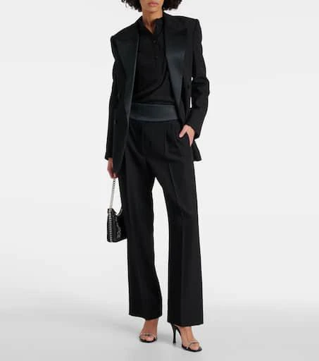 Stella McCartney Wool tuxedo pants 2