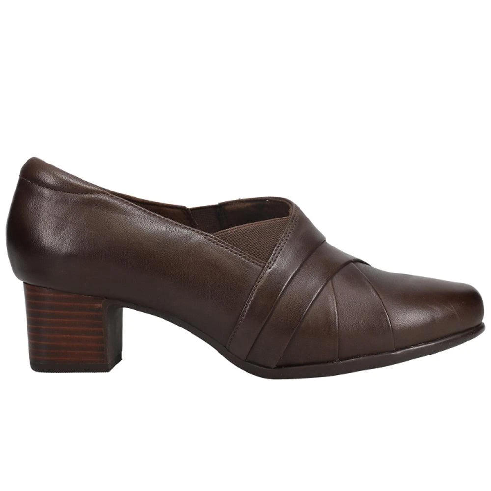 Clarks Un Damson Adele Block Heel Pumps 1