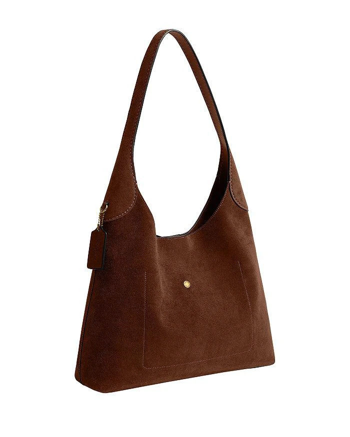 Coach Brooklyn 34 Suede Shoulder Bag 3