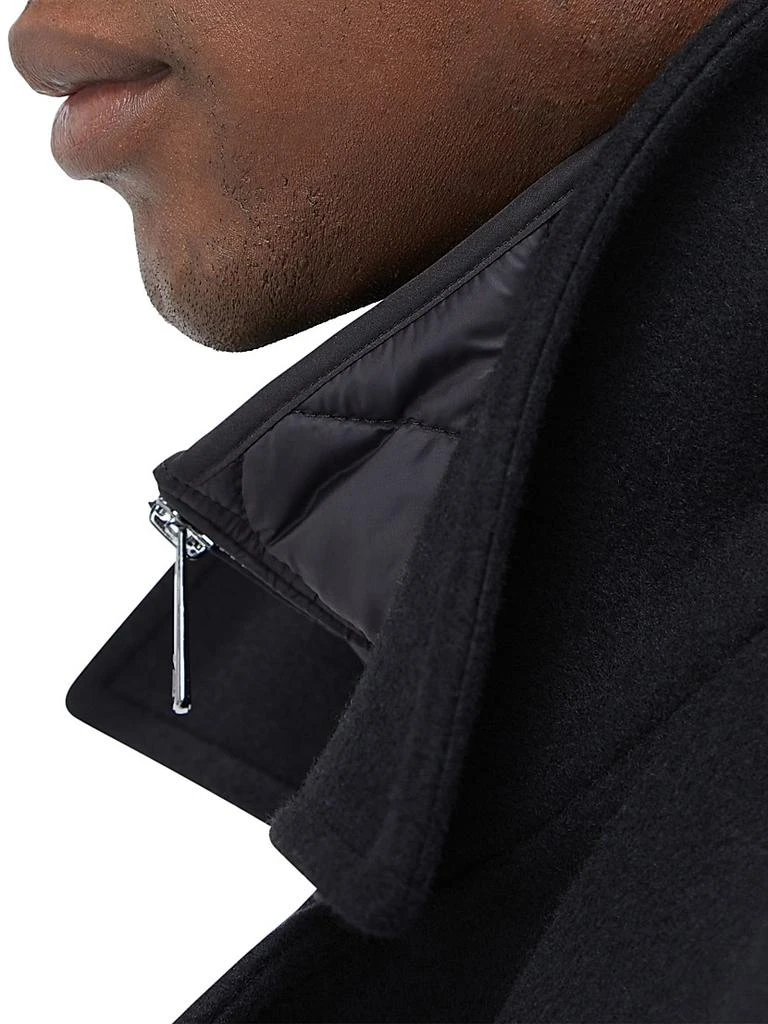 BUGATCHI Wool-Blend Double-Breasted Peacoat 7