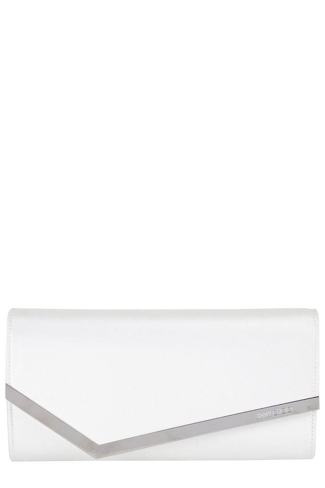 Jimmy Choo Jimmy Choo Clemmie Embellished Clutch Bag