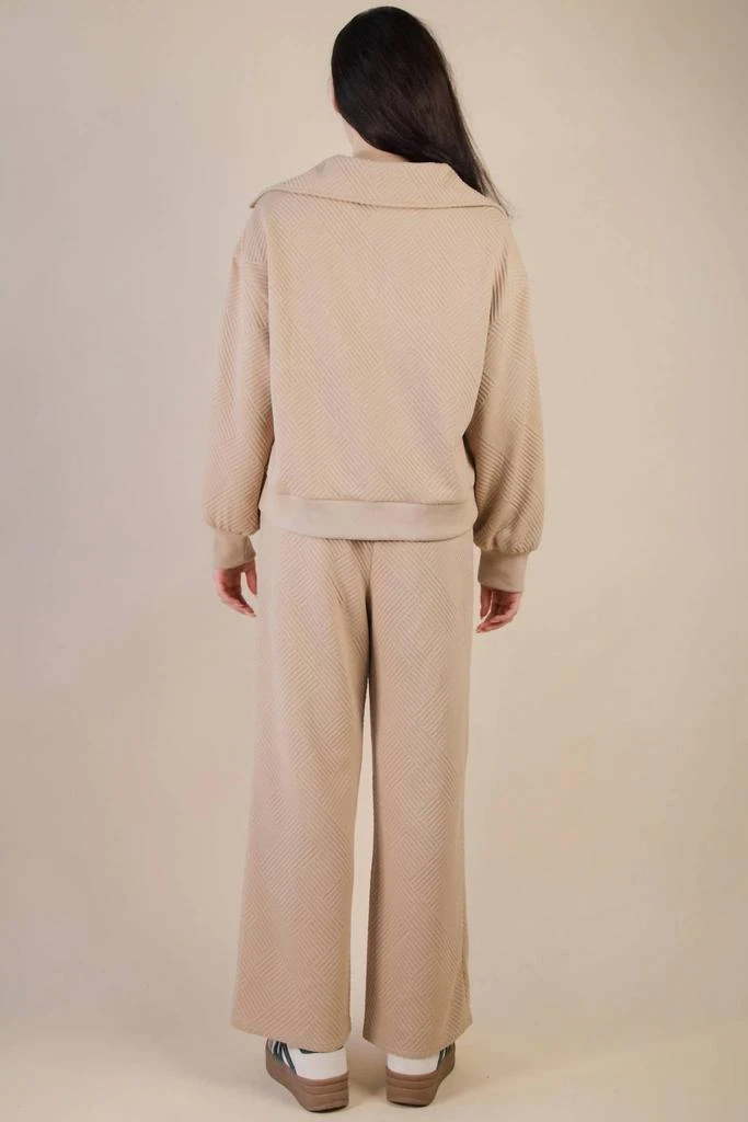 VERY J Very J - Textured Casual Comfy Set 3