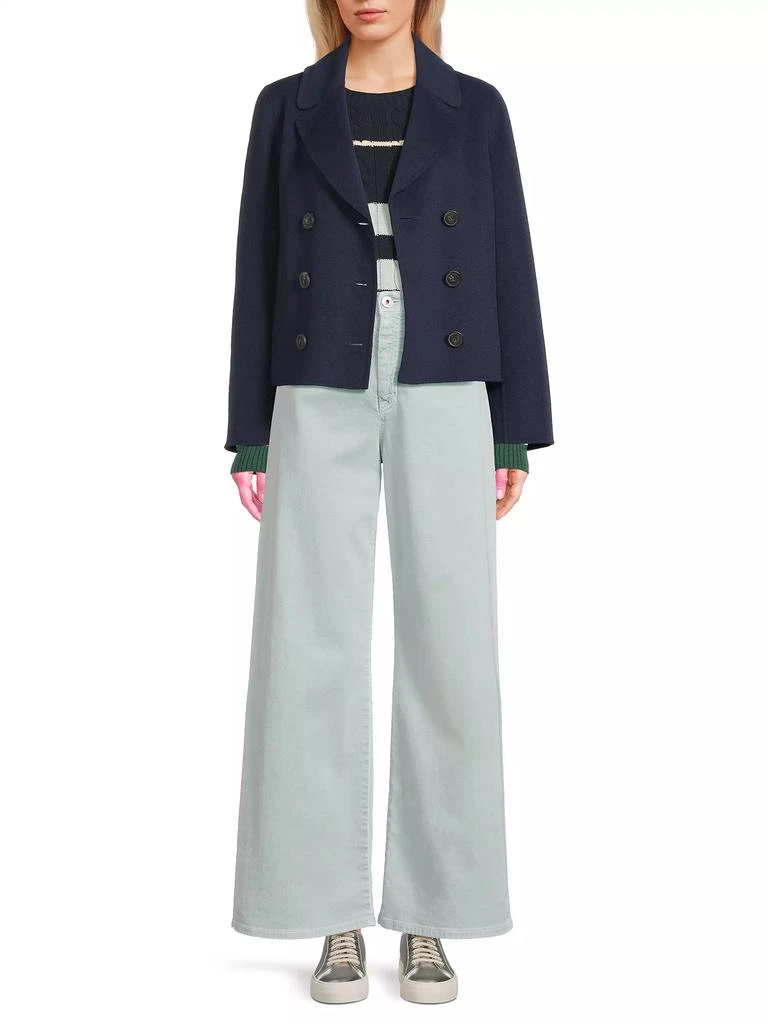 Weekend Max Mara Medina Wide-Leg Mid-Rise Jeans 2