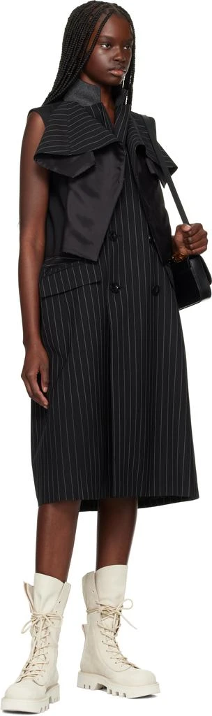 Black Wool Silk Suiting Midi Dress  On Sale Now with Up to 70% Off |  Discover Exclusive Deals & Savings at BeyondStyle  Authentic Sacai mid  length dresses|women with Limited-Time Discounts,