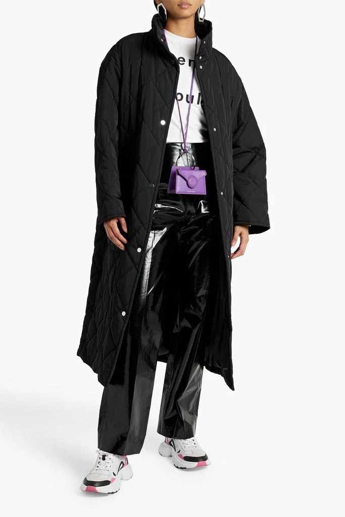 STAND STUDIO Sage quilted shell coat 2