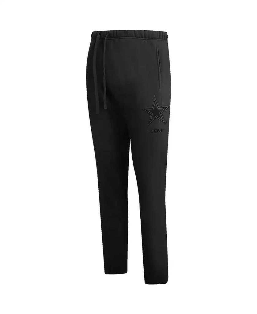 Pro Standard Men's Black Dallas Cowboys Neutral Fleece Sweatpants 2