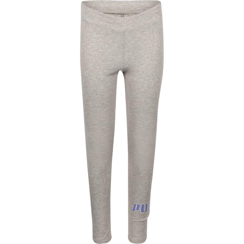 Puma Logo sports leggings in grey