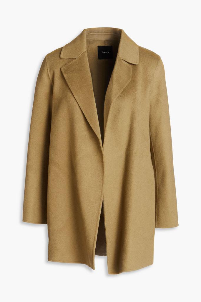 Theory Clairene wool and cashmere-blend felt coat