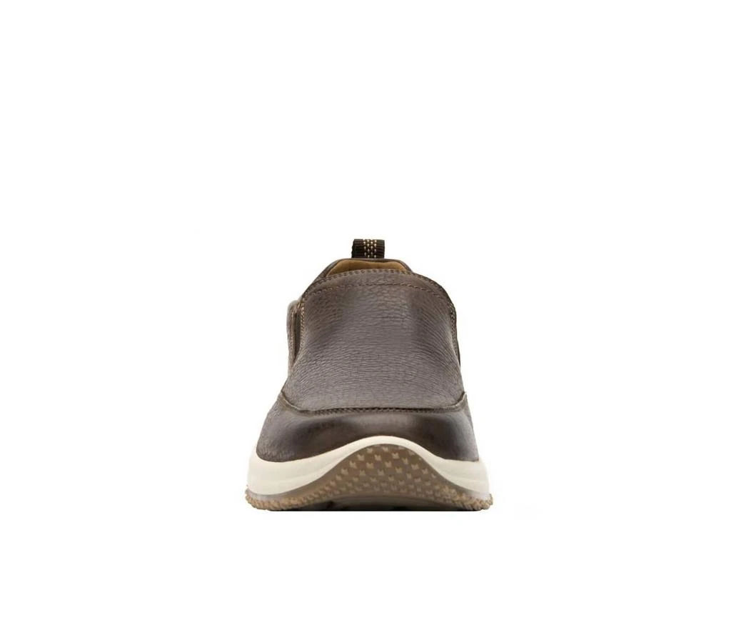 Flexi Slip-On Shoes In Dark Brown 4
