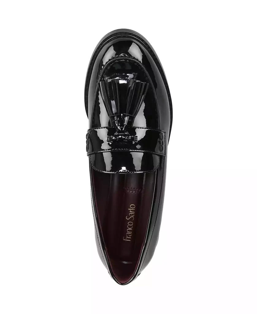 Franco Sarto Women's Carolyn Low Profile Tassel Loafers 4