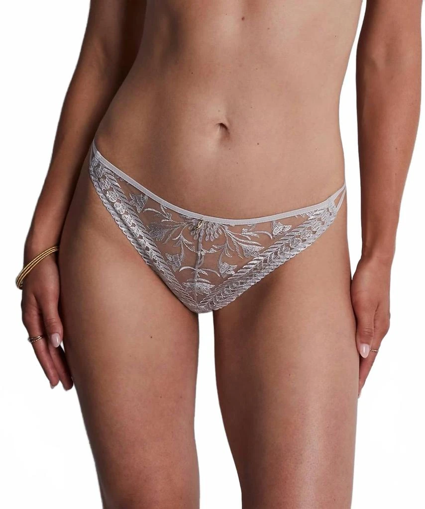 Aubade Magnetic Spell Tanga Brief In Platinum