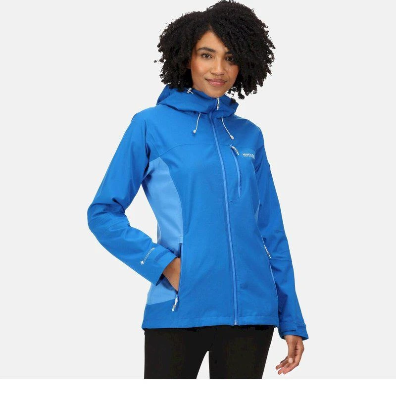 Regatta Womens/Ladies Highton Stretch III Waterproof Jacket Lapis Blue/Sonic Blue 2