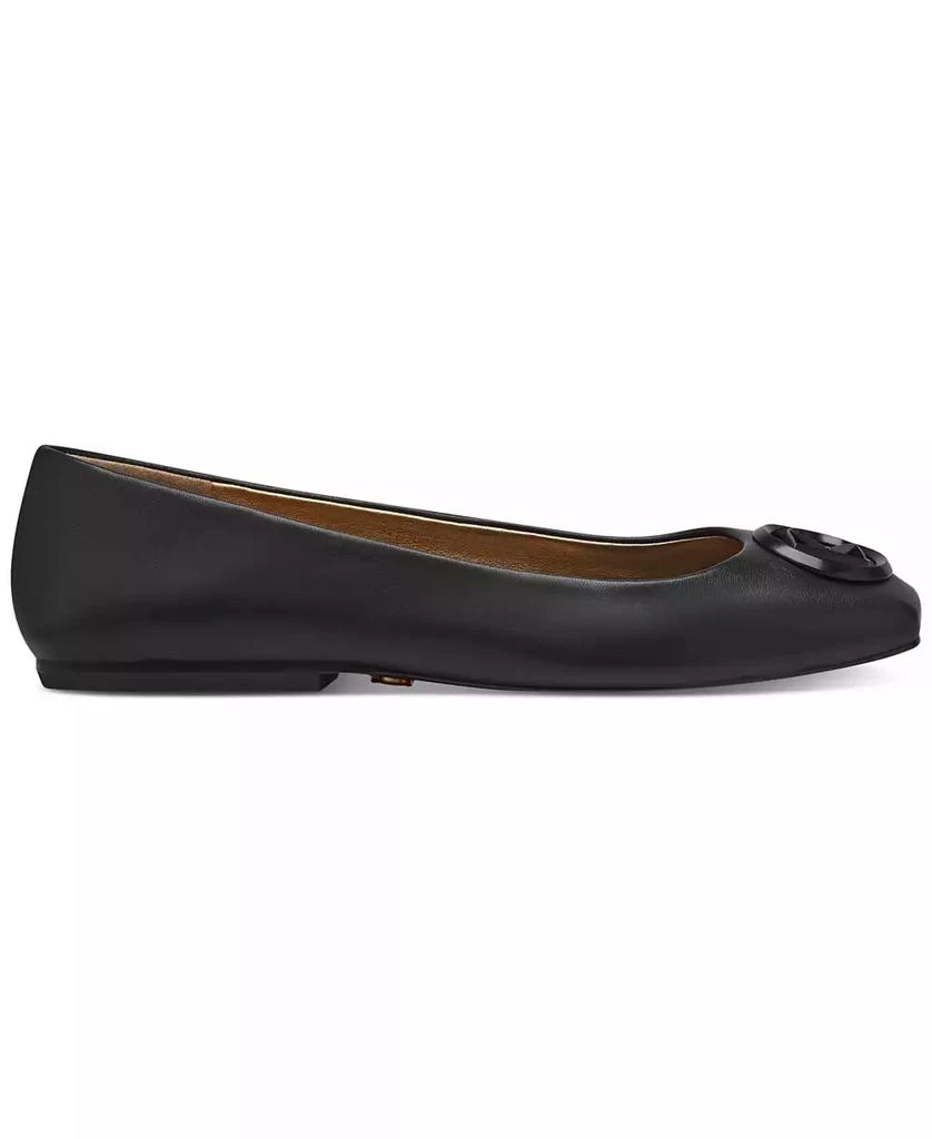 Donna Karan Women's Kylee Logo Leather Ballet Flats 2