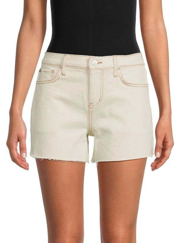 Hudson Gracie Frayed Denim Shorts 1