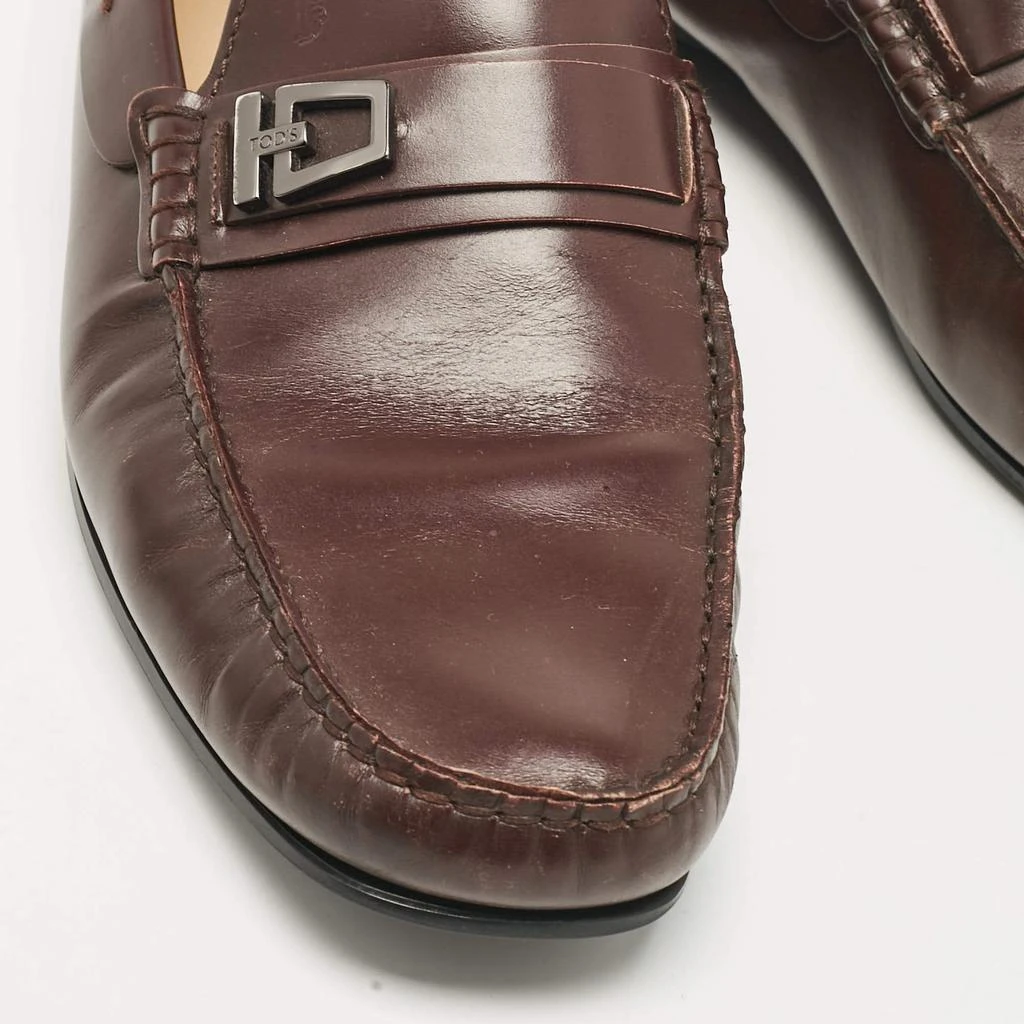Tod's Tod's Brown Leather Slip On Loafers Size 43 7