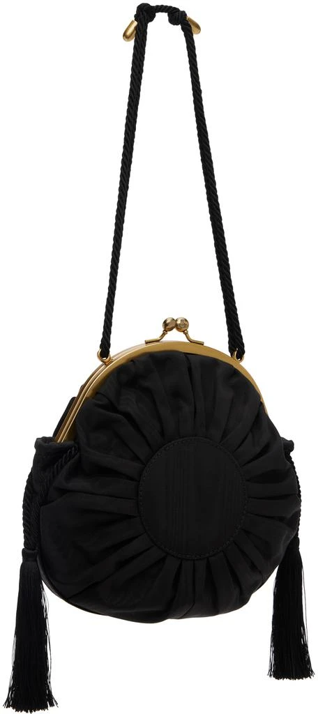 Vivienne Westwood Black Rosie Circle Frame Crossbody Bag 3