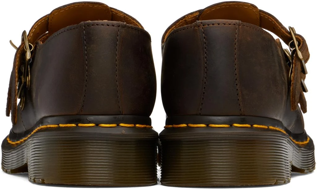 Dr. Martens Brown 8065 Crazy Horse Leather Mary Jane Loafers 2