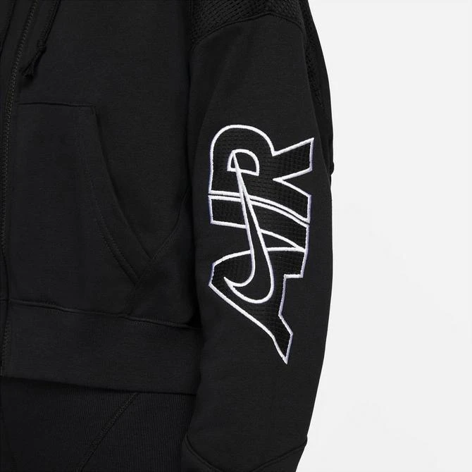 NIKE Women's Nike Sportswear Air Fleece Full-Zip Hoodie 5