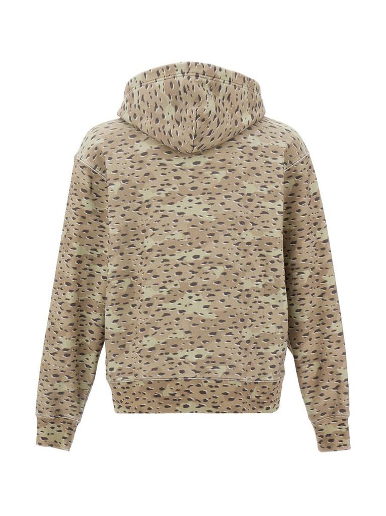 Stampd Stampd Felpa Con Cappuccio 'Camo Leopard'