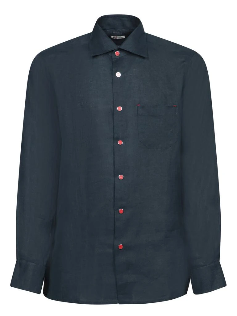 Kiton Kiton Curved Hem Shirt 1