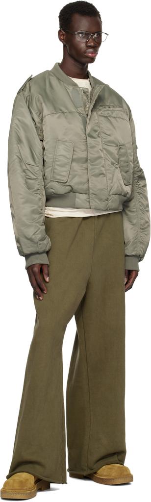 Shop Green A-2 Bomber Jacket on Sale at BeyondStyle – Get 75% Off