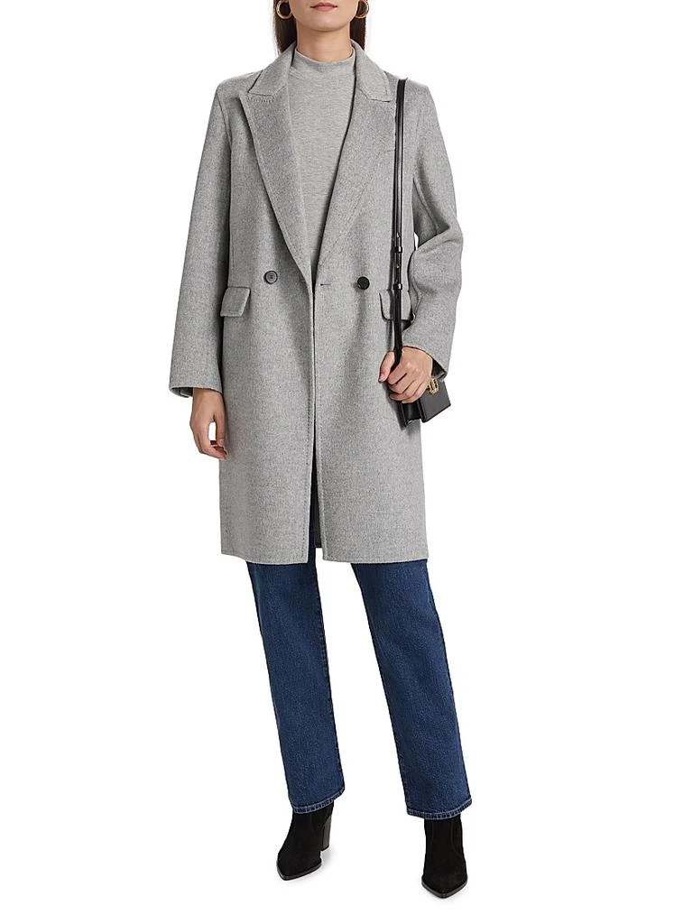 Generation Love Vance Wool-Blend Double-Breasted Coat 3