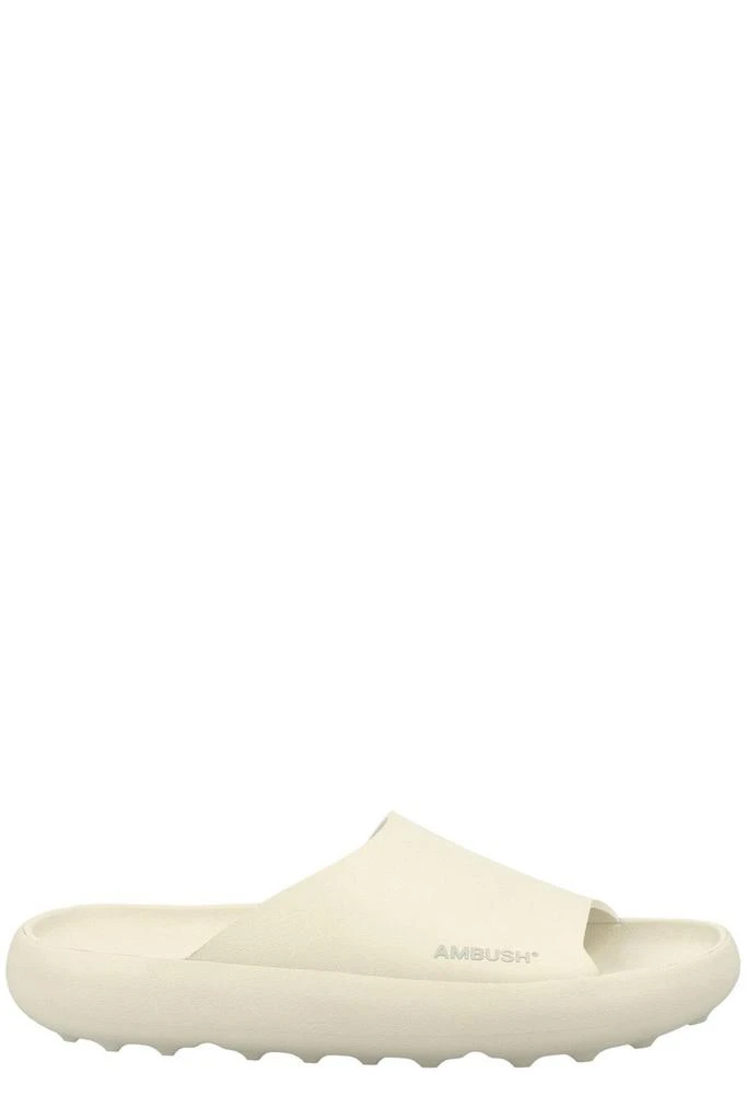 Ambush Ambush Logo Detailed Open Toe Sliders 1
