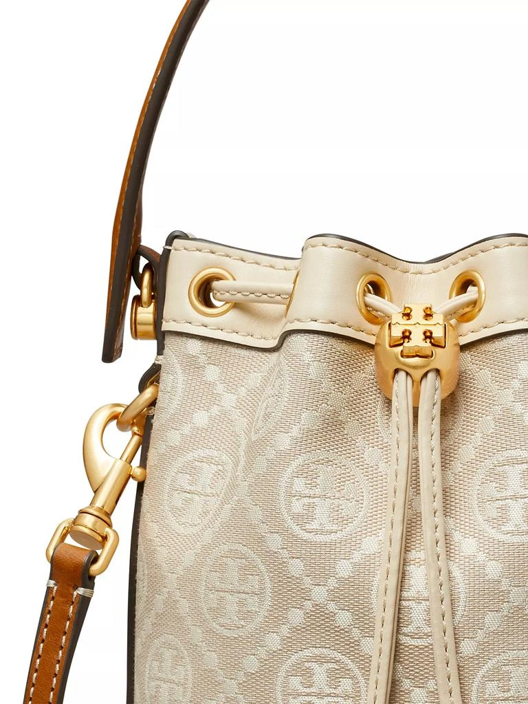 Tory Burch Mini T Monogram Bucket Bag 5