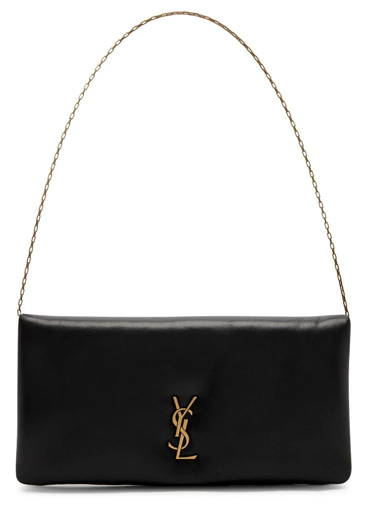 Yves Saint Laurent Calypso leather wallet-on-chain 1