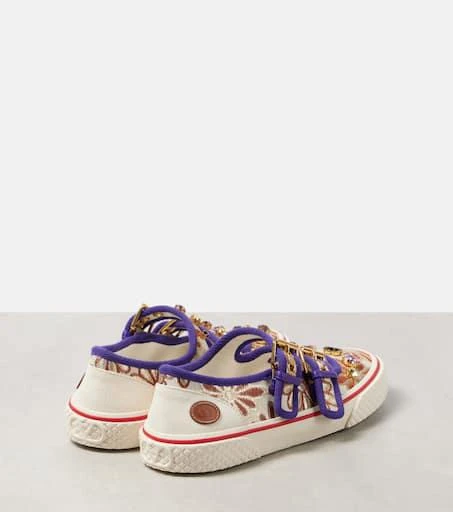 Valentino Dollyboard floral Mary Jane sneakers 2