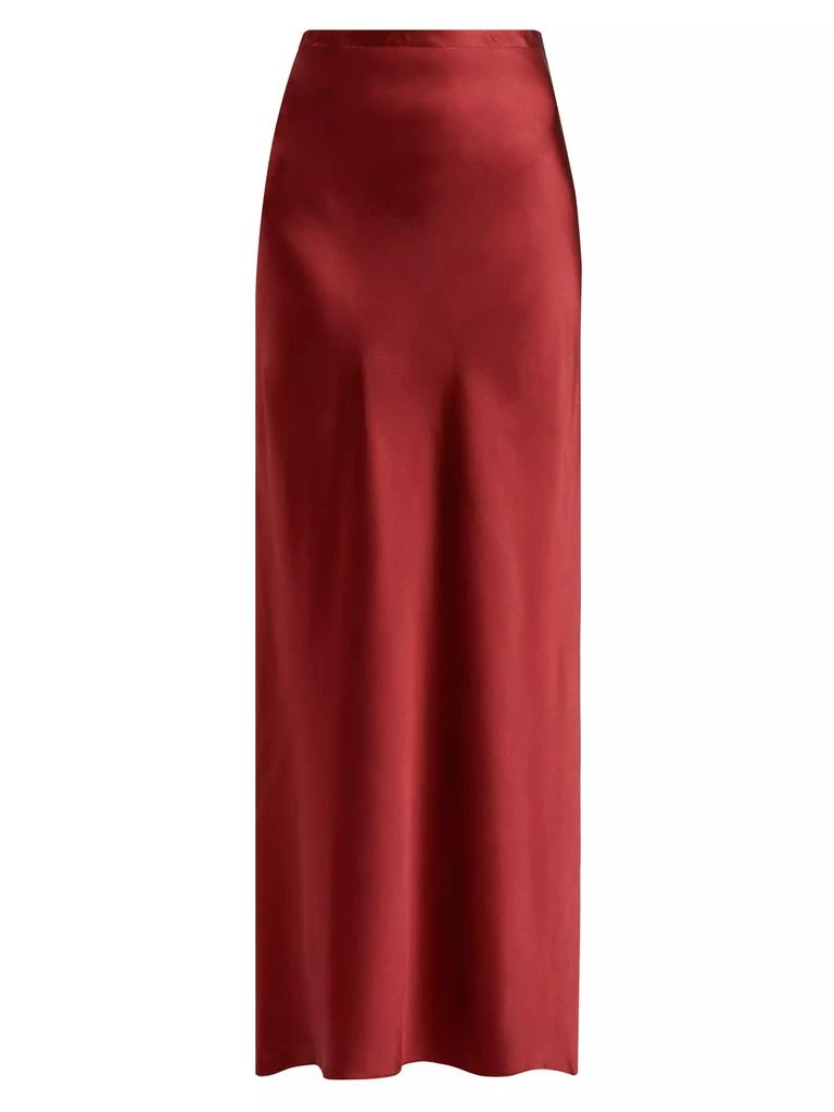 ROSETTA GETTY Silk Bias Cut Maxi Skirt 1