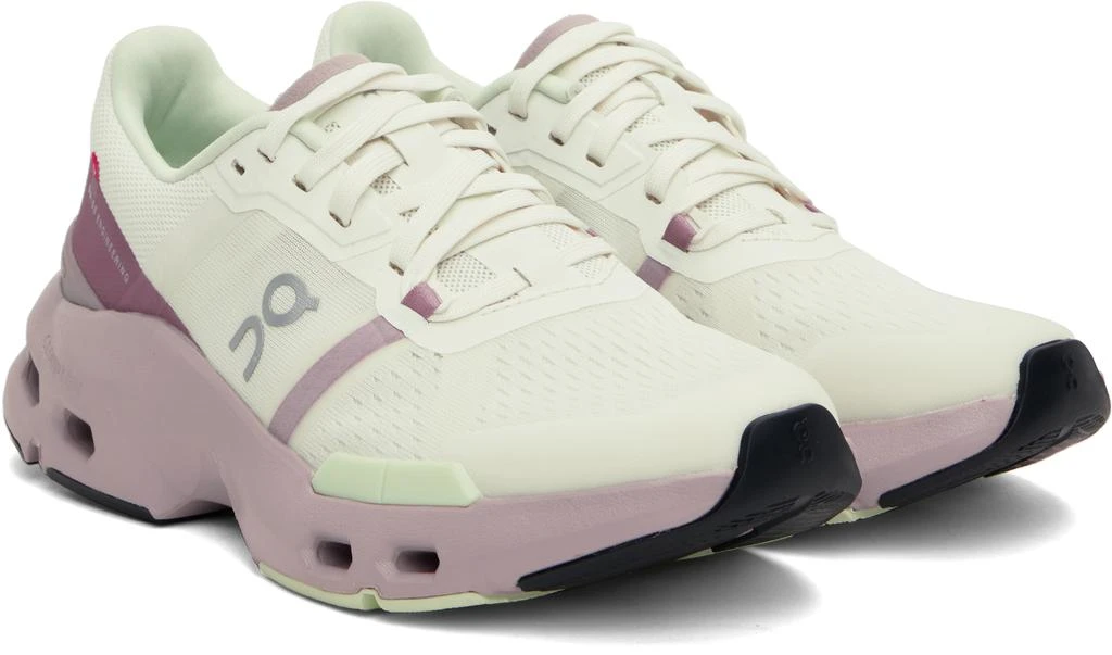 On Off-White & Purple Cloudpulse Sneakers 4