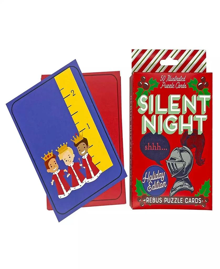 Project Genius Holly Jolly - Silent Night Rebus Puzzle Cards 3