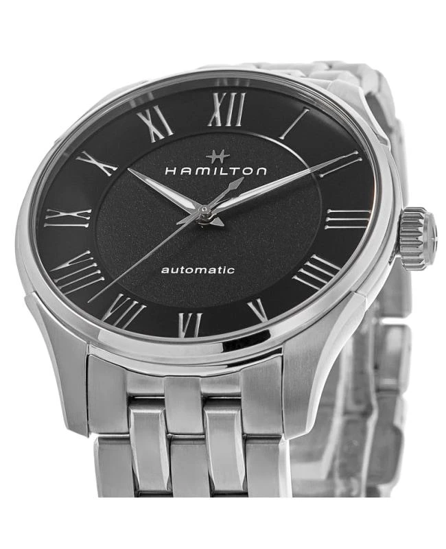 Hamilton Hamilton Jazzmaster Auto Black Dial Steel Men's Watch H42535130 2
