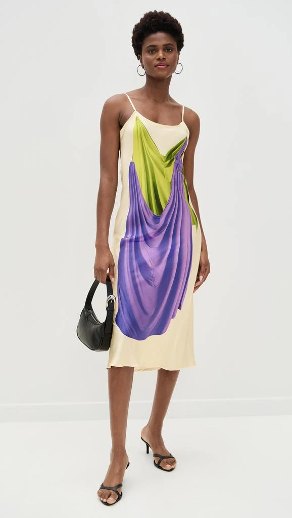 BruceGlen Double Drape Slip Dress 4