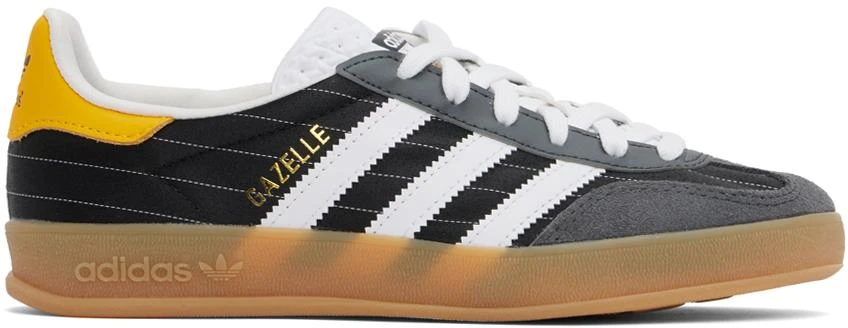 Adidas Black & White Gazelle Indoor Sneakers 1
