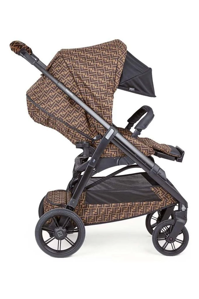 Fendi Fendi Baby FF Logo Stroller in Brown 3